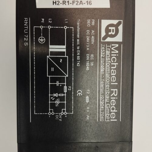 Transformator Michael Riedel RNTU 72 S