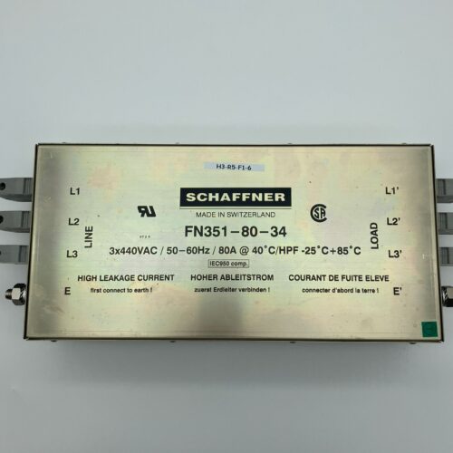 Netzfilter Schaffner FN351-80-34